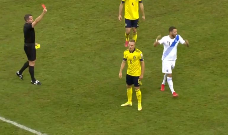 瑞典2-0希腊，升至榜首，伊萨克制造两球，丹尼尔森11次解围(5)