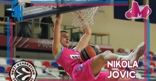塞尔维亚新秀约维奇即将登陆NBA！与约基奇的名字只差一个字母！(2)