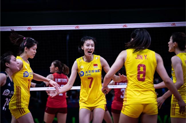 国家联赛中国女排2-3泰国首败 李盈莹28分难救主