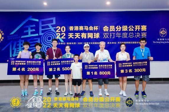 “香港赛马会杯”网球分级公开赛双打总决赛落幕(11)