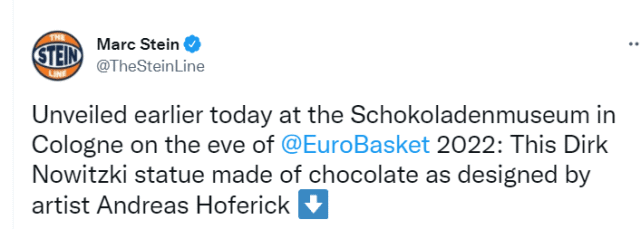 诺天王巧克力雕像揭幕！德国男篮14号球衣将退役：73年队史第一人(2)