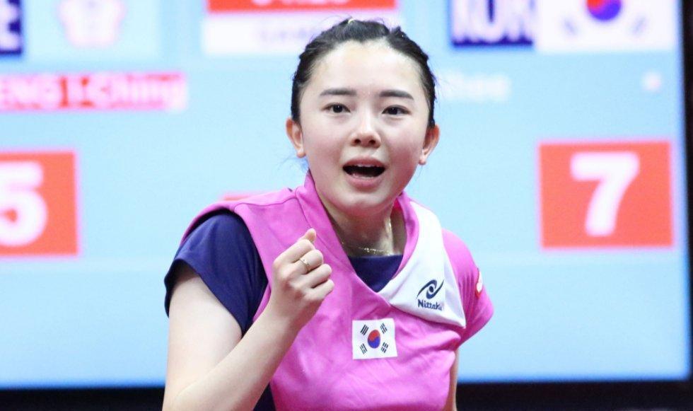 她是韩籍华裔乒坛女神，想与樊振东组跨国混双，球迷：球技得提升(2)