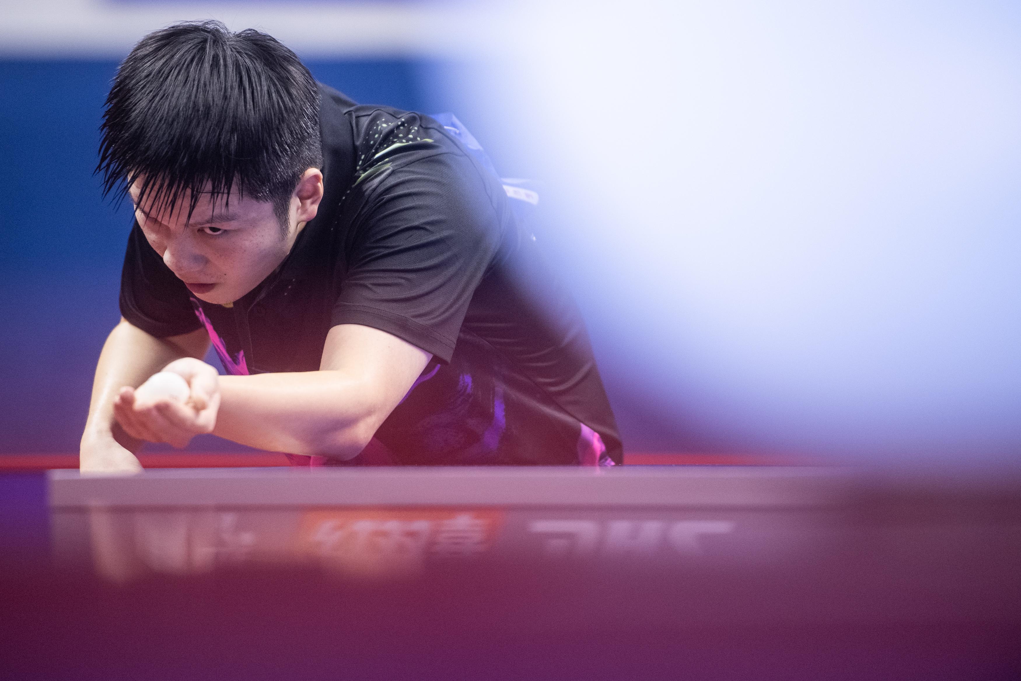 乒乓球——全国锦标赛：樊振东晋级男单四强(4)