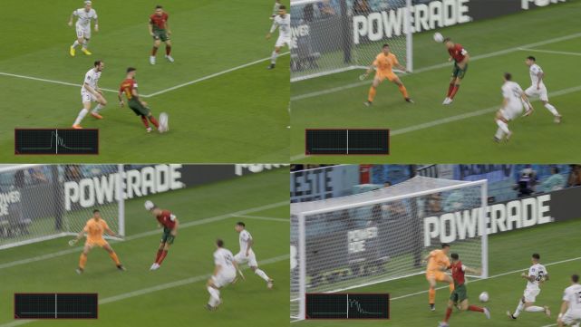阿迪达斯技术证明葡萄牙队长C罗在世界杯上没有在对阵乌拉圭的比赛中首开纪录(2)