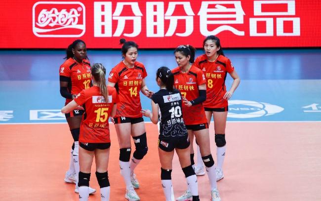 排超女排山东总比分2-0击败江苏 连续3届获得第5