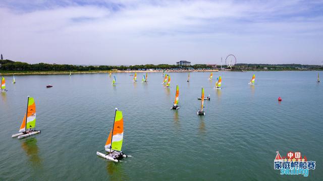 2023中国家庭帆船赛 武汉江夏站于梁子湖收官(2)