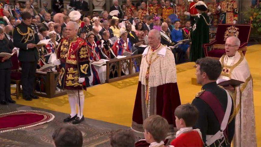 【加冕仪式开始！坎特伯雷大主教将宣布查尔斯为无可置疑的国王】当地时间5月6日上午