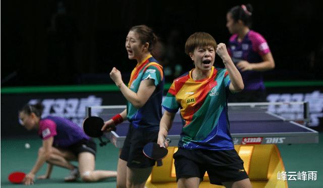 世乒赛韩国女双夺冠希望破灭，韩国乒协主席柳承敏也安静了下来(3)