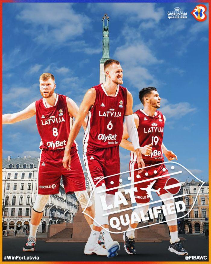 《2023篮球世界杯国家队介绍》拉脱维亚：独角兽的国度世界杯首秀(3)