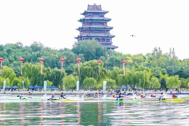 中国皮划艇巡回赛迁安站开幕 首次落户北方城市(4)