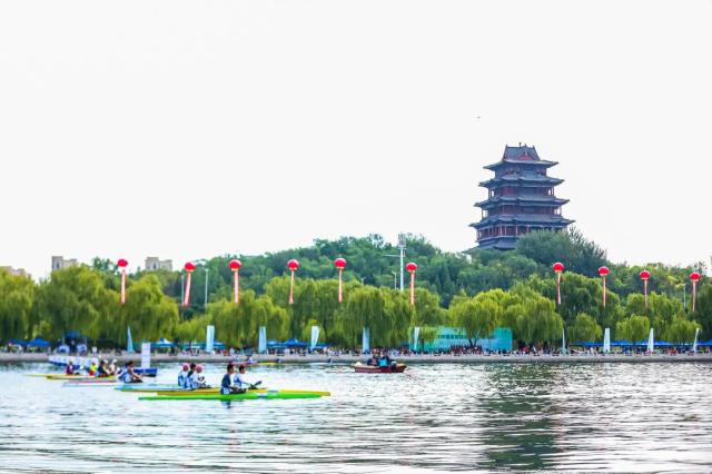 中国皮划艇巡回赛迁安站开幕 首次落户北方城市(5)