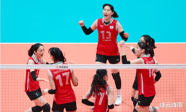 韩国女排完败于中国，时隔17年历史第二次亚运“无奖牌”入账