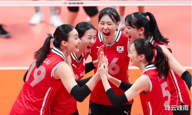 韩国女排完败于中国，时隔17年历史第二次亚运“无奖牌”入账(3)