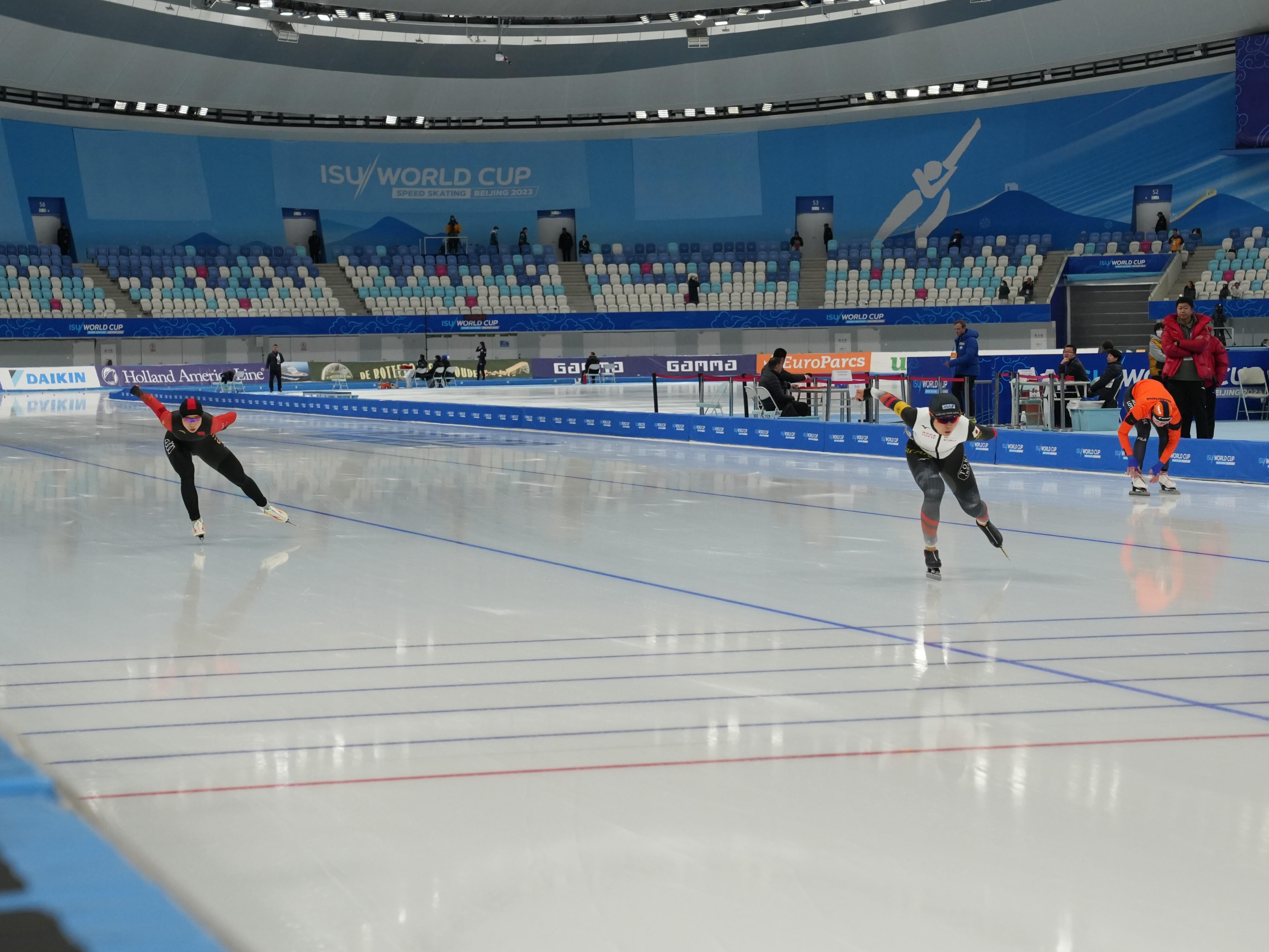 速滑世界杯北京站开赛，中国队收获一银两铜(3)