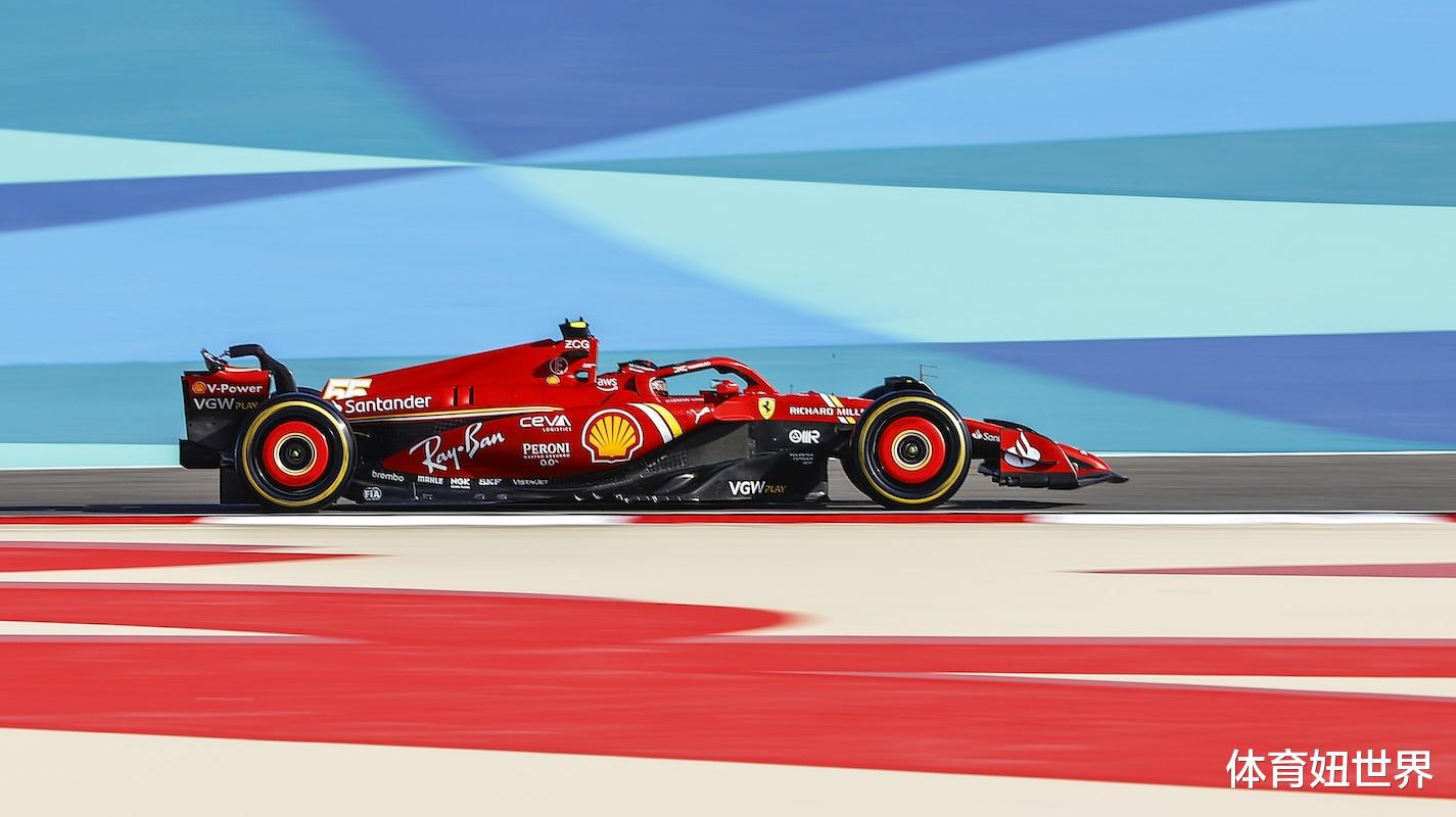 F1巴林测试第2天：塞恩斯最快，佩雷兹第2，红牛依旧强势！(2)