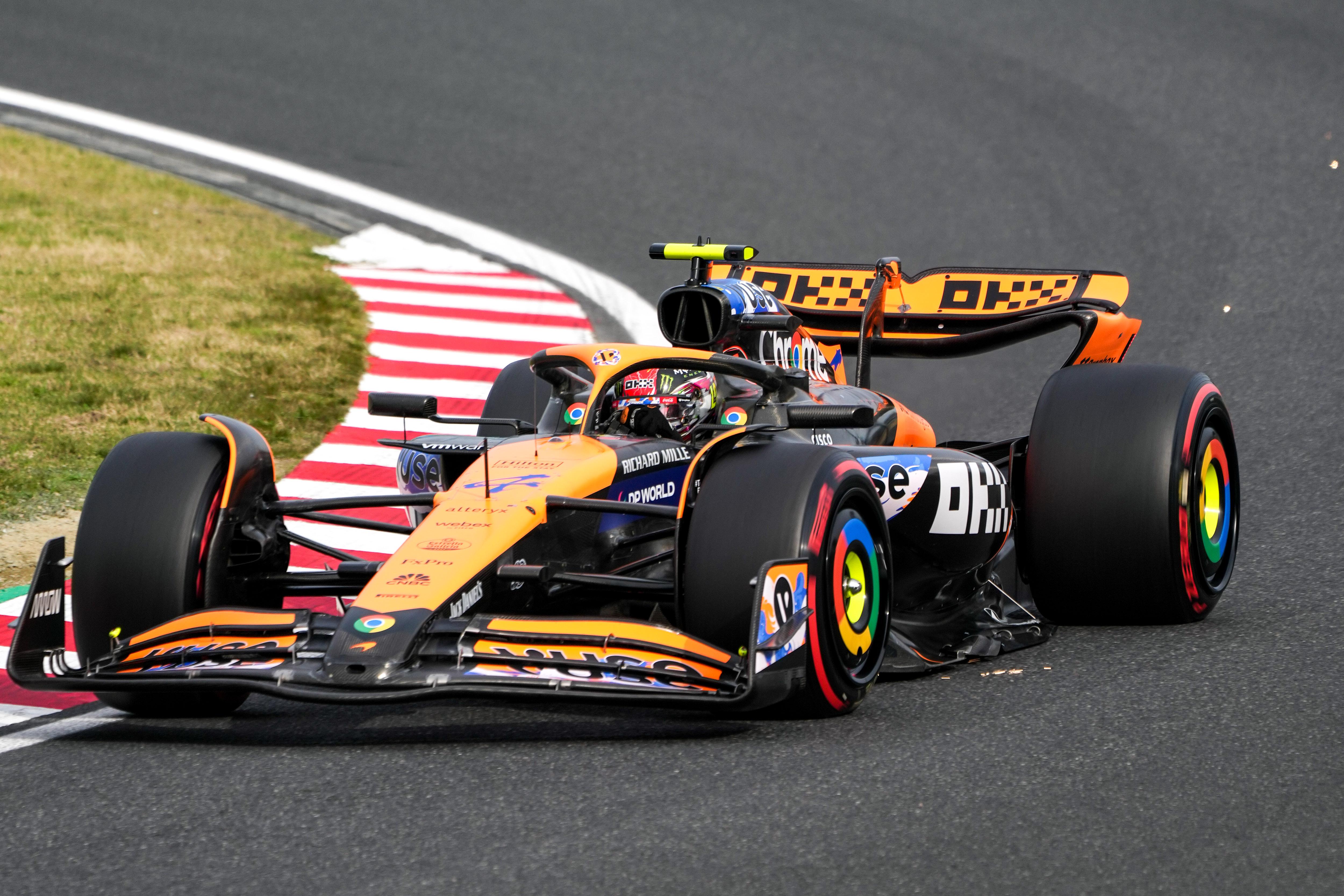 赛车——F1日本大奖赛排位赛赛况(7)