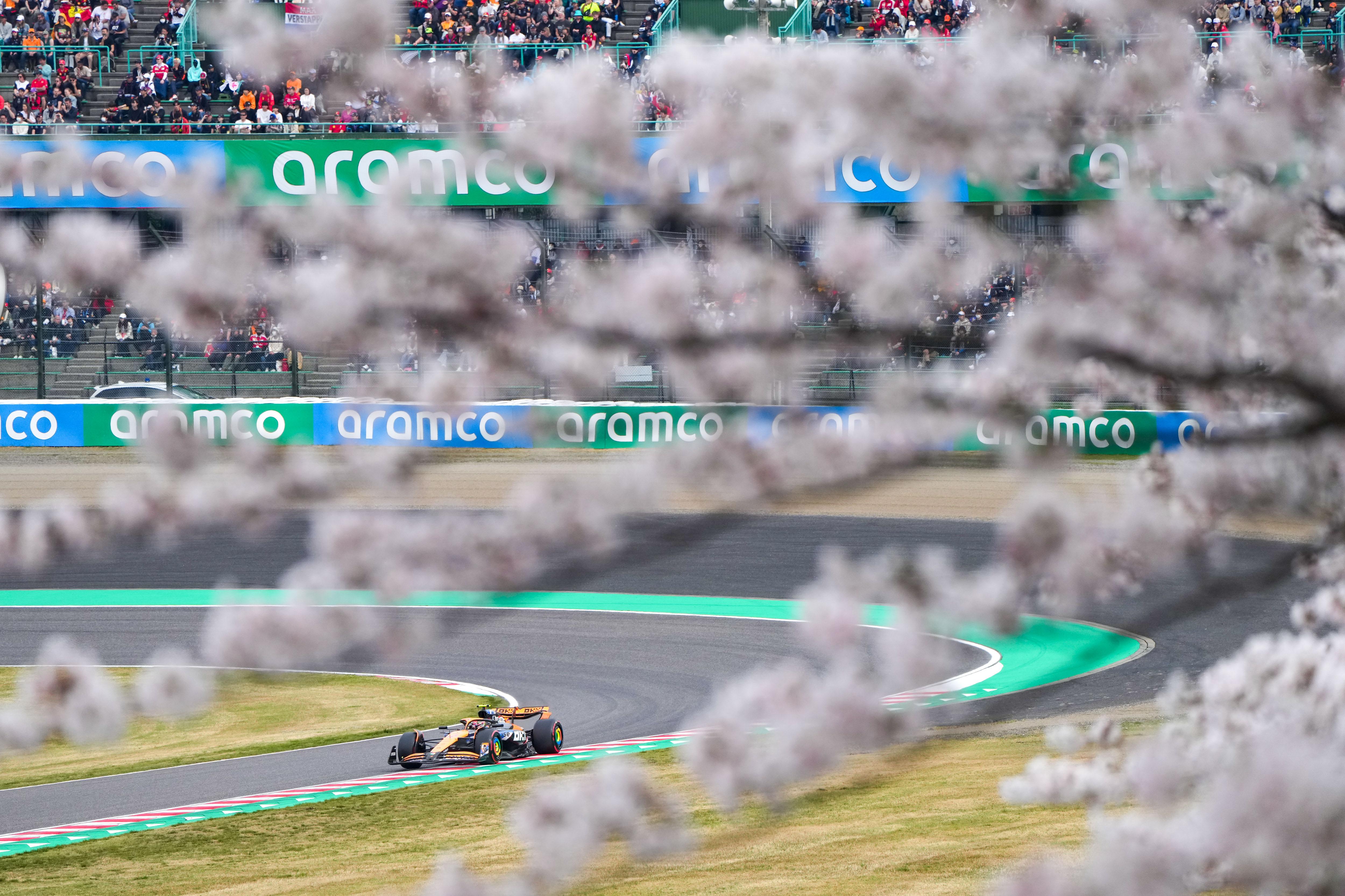 赛车——F1日本大奖赛排位赛赛况(8)
