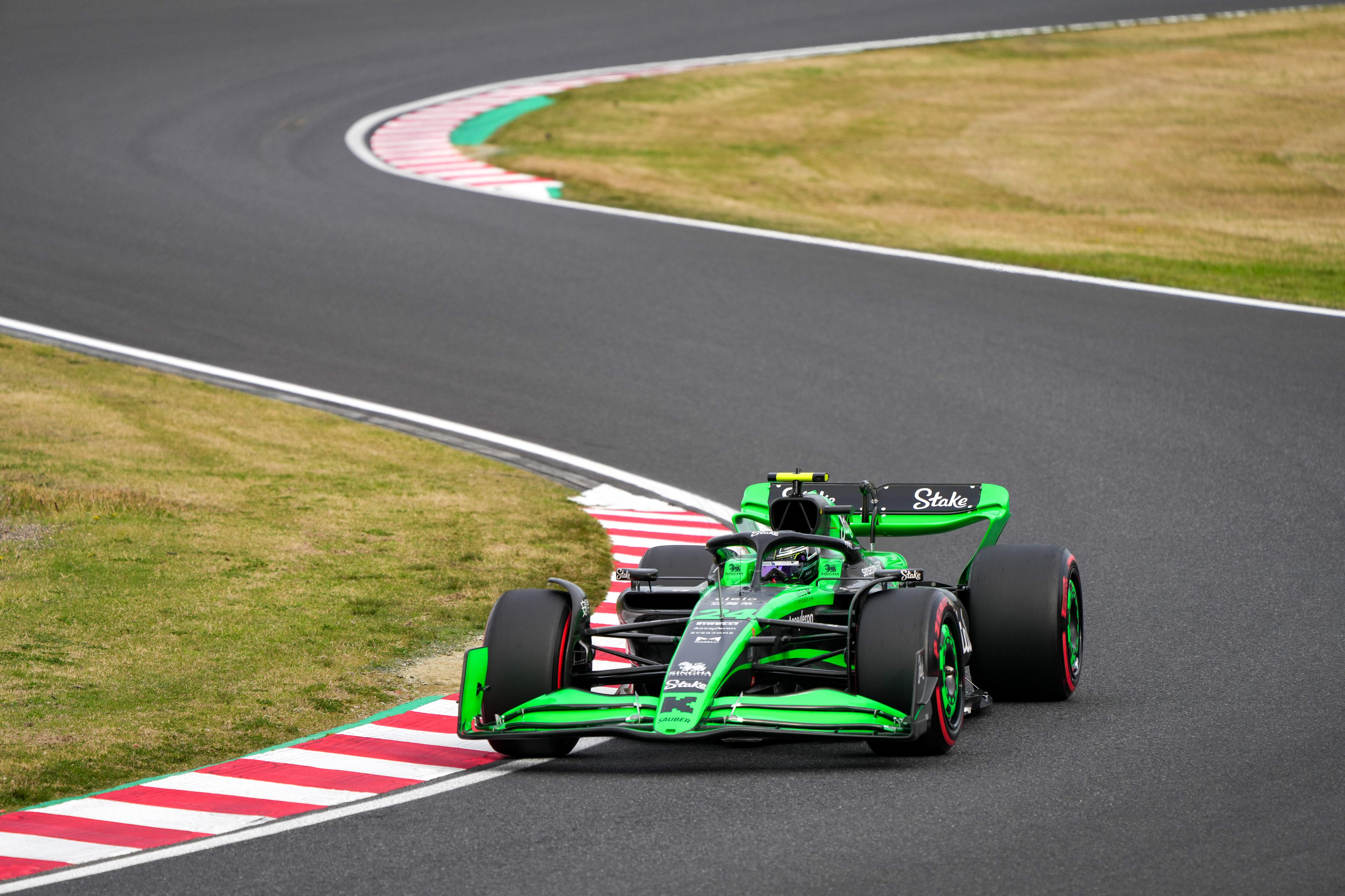 赛车——F1日本大奖赛排位赛赛况(10)