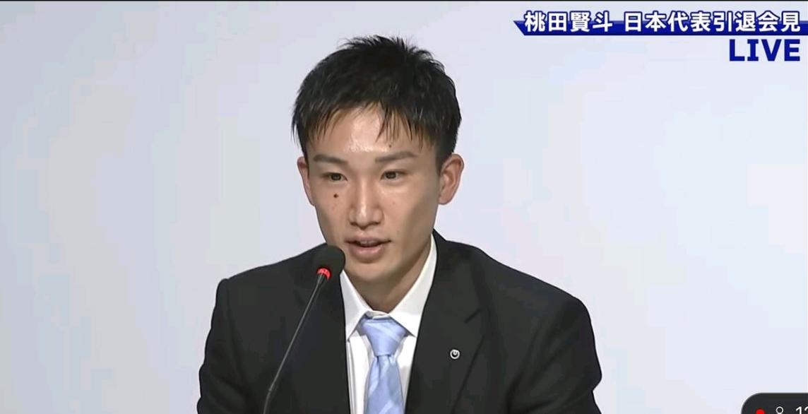 桃田贤斗宣布成都2024汤尤杯后退出国家队，他曾创吉尼斯世界纪录：单赛季豪取11个冠军(1)