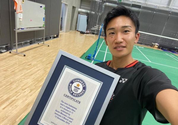 桃田贤斗宣布成都2024汤尤杯后退出国家队，他曾创吉尼斯世界纪录：单赛季豪取11个冠军(2)