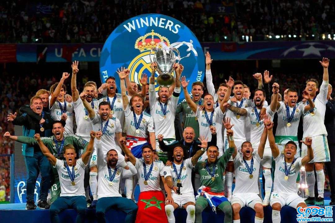 2018年欧冠参赛球队 皇马卫冕冠军(1)