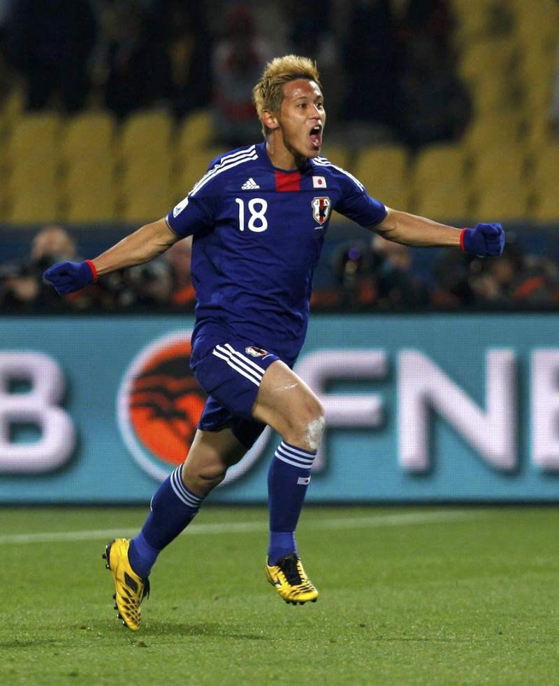 本田圭佑欧冠进多少个球 世界杯进球最多的亚洲球员(6)