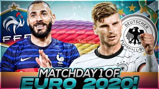 2020欧洲杯首场巅峰对决，世界杯冠军直面交锋，高卢雄鸡法国对决德意志战车德国(4)