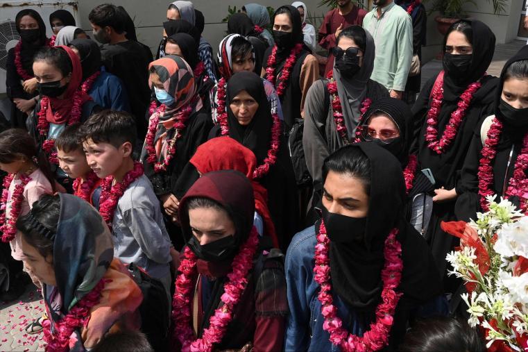 阿富汗女足青年队出逃到巴基斯坦(1)