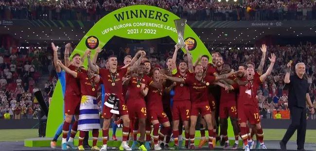永远最特别的一个，欧洲三大杯唯一拥有者，5冠穆里尼奥率罗马1-0胜费耶诺德夺欧协杯(1)