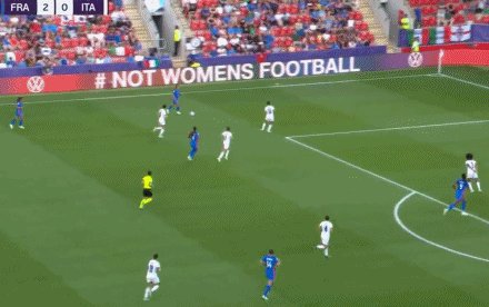 【女足欧洲杯】法国半场进5球横扫意大利 冰岛1比1(5)