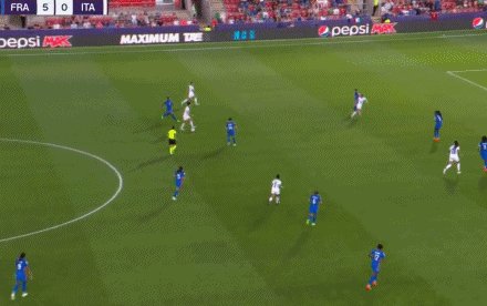 【女足欧洲杯】法国半场进5球横扫意大利 冰岛1比1(9)