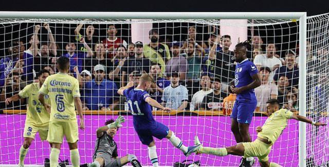 友谊赛：梅森芒特献世界波，切尔西2-1击败美洲，获得新赛季首胜(4)