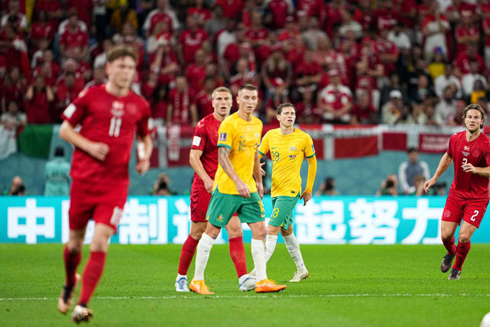 澳大利亚锋霸进球帮助球队击败丹麦，表现可圈可点，值得鲁能考虑(2)