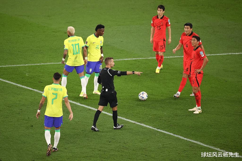 巴西晋级世界杯8强，韩国队1-4不敌巴西惨遭淘汰，韩国主教练保罗本托宣布离任(2)