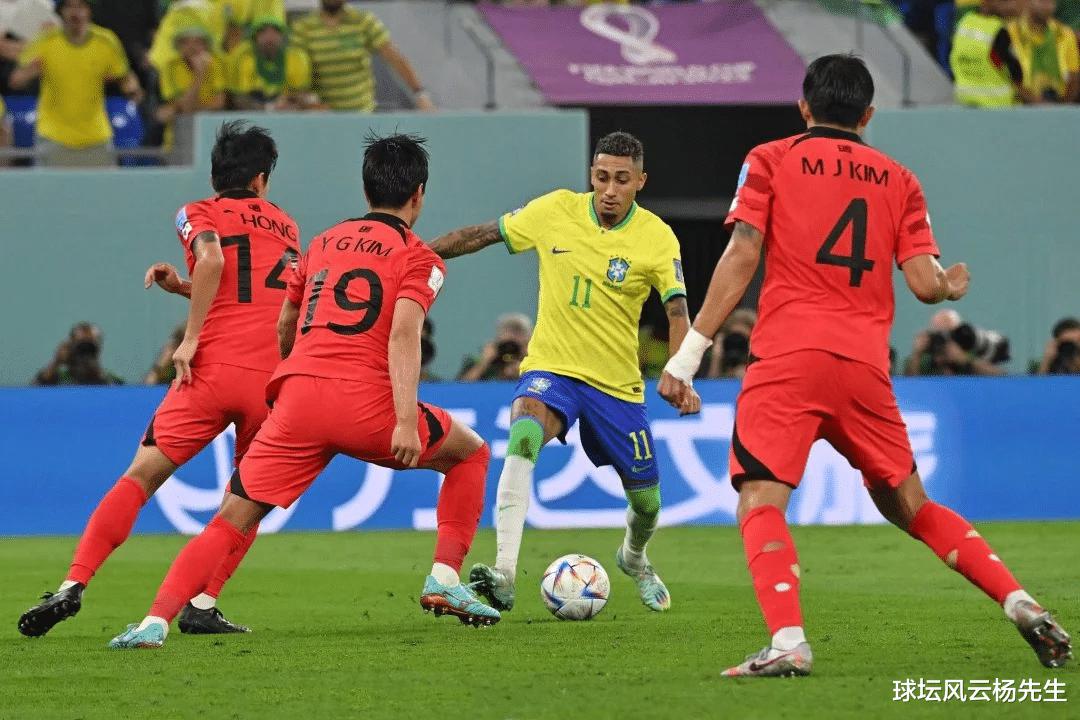 巴西晋级世界杯8强，韩国队1-4不敌巴西惨遭淘汰，韩国主教练保罗本托宣布离任(5)