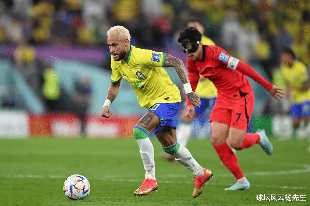 巴西晋级世界杯8强，韩国队1-4不敌巴西惨遭淘汰，韩国主教练保罗本托宣布离任(6)