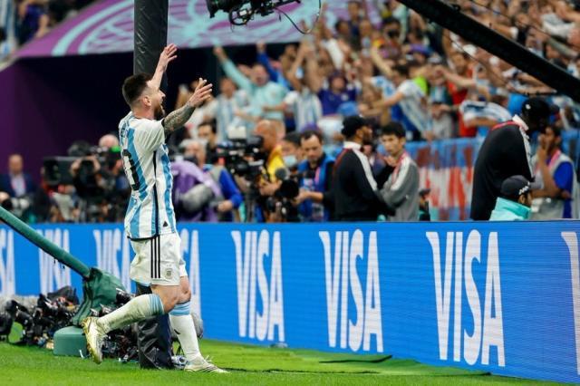 【世界杯】梅西传射 曼城前锋2球 阿根廷3比0进决赛(69)