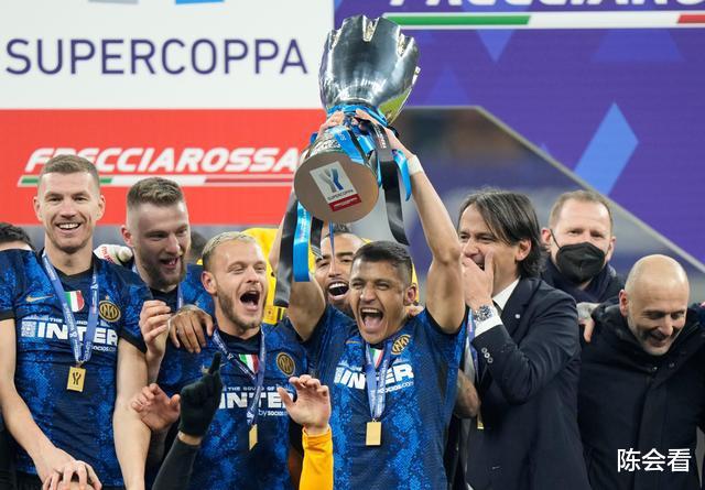 重温2023年意大利超级杯决赛，劳塔罗制胜进球，国米轻松卫冕意超杯(3)