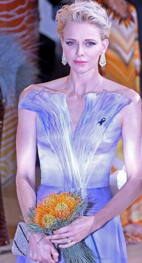 摩纳哥王妃夏琳：游泳运动员的身材，婚后很胖，但是脸很精美(18)