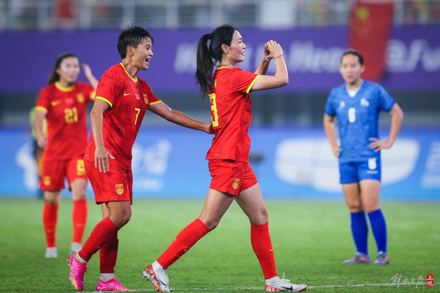 [亚运时刻]女足16球胜蒙古，给球队带来自信(6)