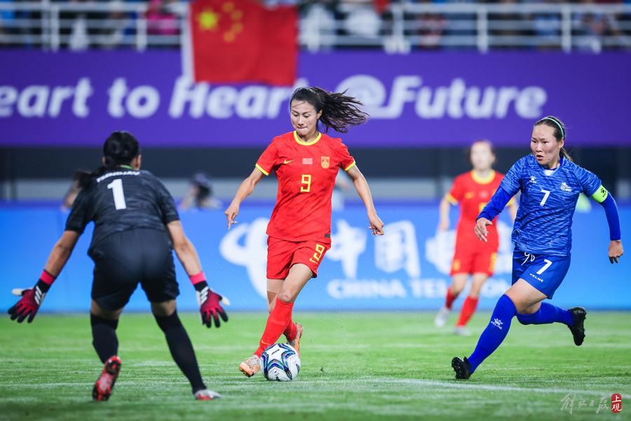 [亚运时刻]女足16球胜蒙古，给球队带来自信(8)