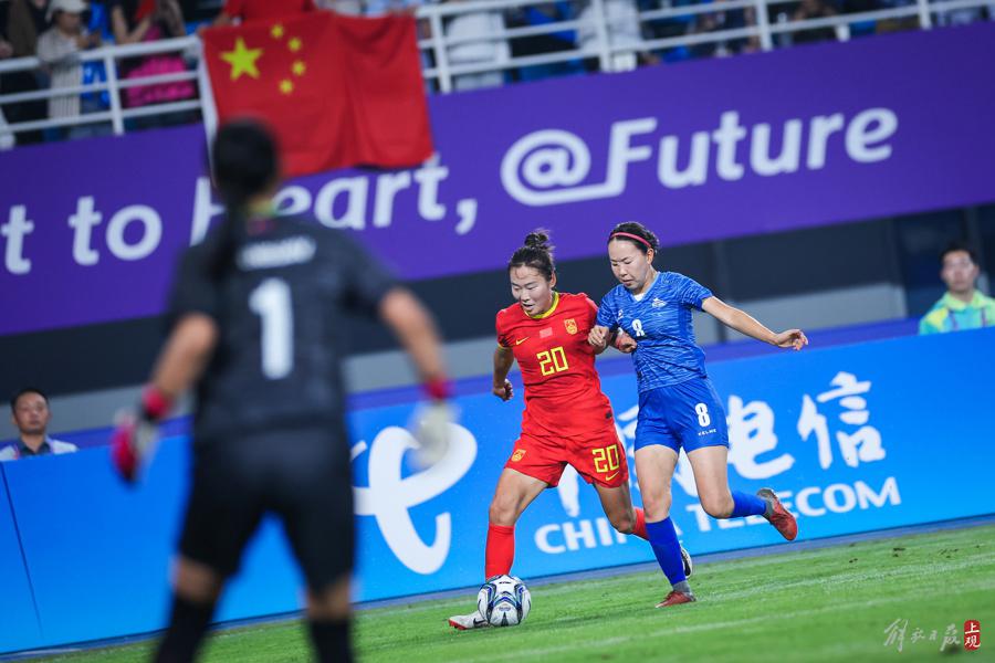 [亚运时刻]女足16球胜蒙古，给球队带来自信(13)
