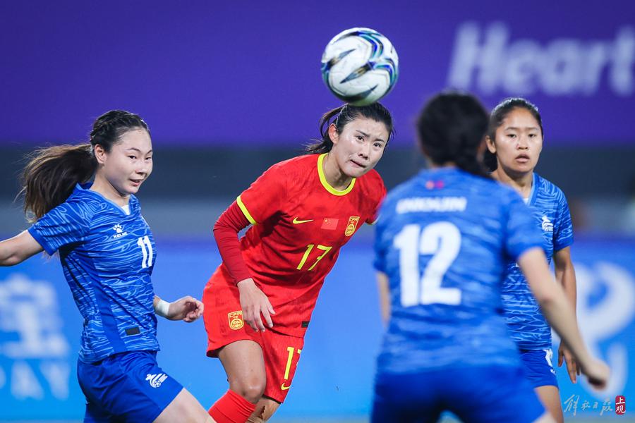 [亚运时刻]女足16球胜蒙古，给球队带来自信(14)