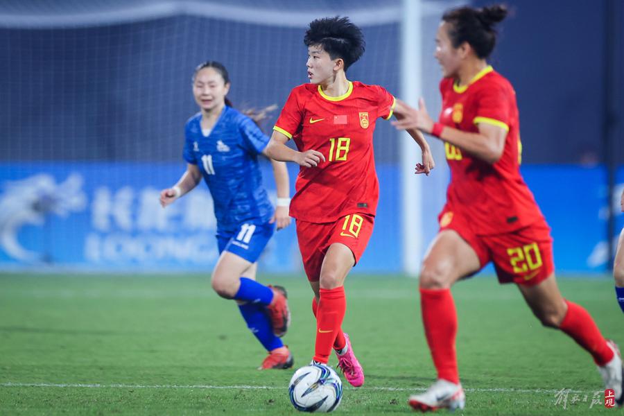 [亚运时刻]女足16球胜蒙古，给球队带来自信(16)