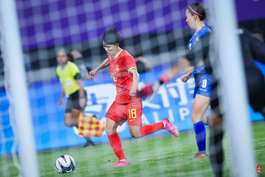 [亚运时刻]女足16球胜蒙古，给球队带来自信(18)
