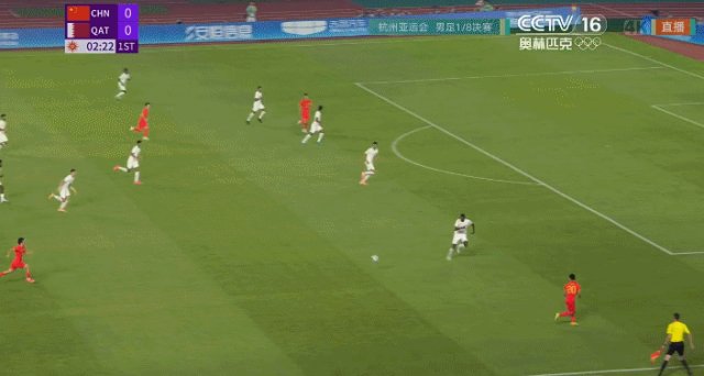【亚运】陶强龙头球蒋圣龙染红 中国1比0卡塔尔晋级(2)