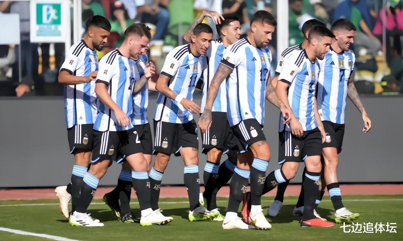 3: 0到1: 0！阿根廷冲击5连胜，3杀世界杯双冠王，梅西PK苏神冲纪录(1)