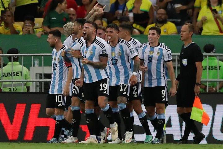 1-0，世界杯冠军掀翻5冠王！阿根廷登顶榜首，巴西创下耻辱纪录(3)