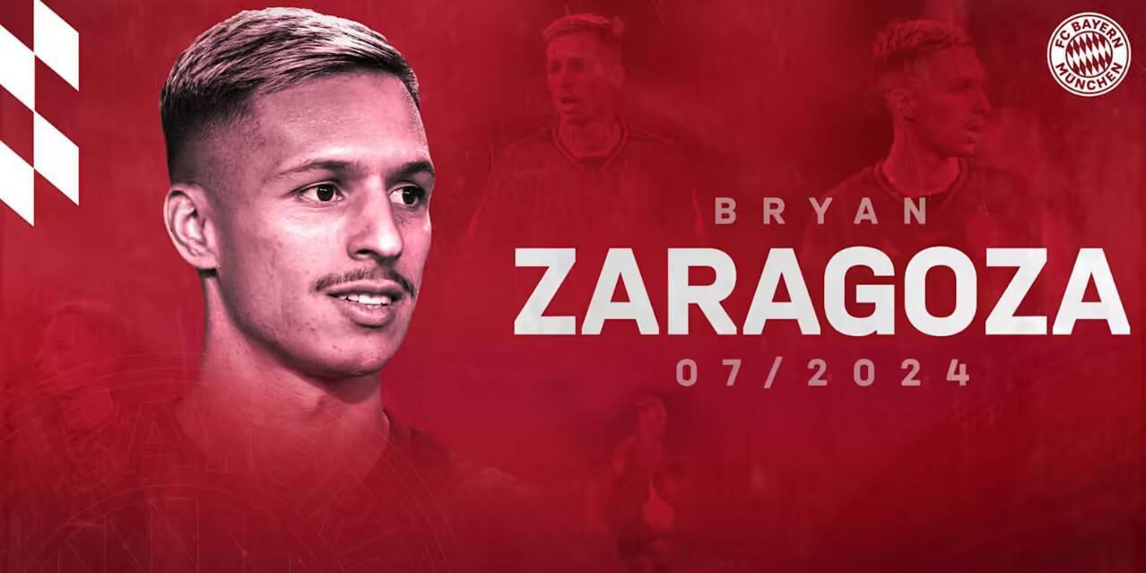 拜仁官方：签下22岁西班牙边锋萨拉戈萨，明夏正式加盟