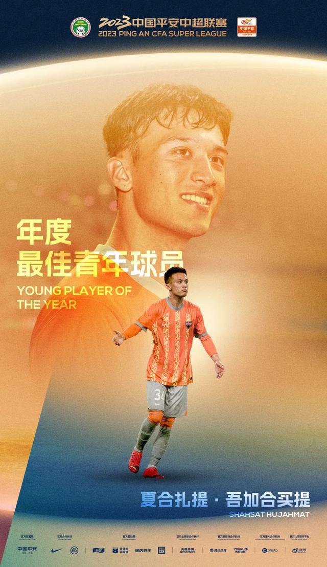 2023中超联赛年度奖项评选结果公布：最佳球员武磊，最佳教练崔康熙(5)